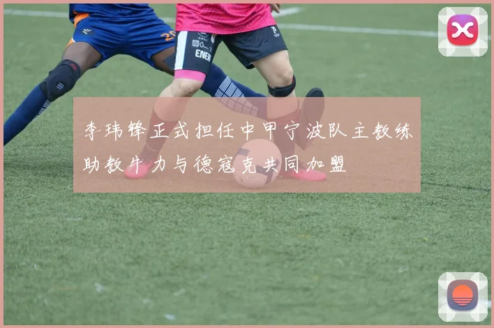 李玮锋正式担任中甲宁波队主教练助教牛力与德寇克共同加盟